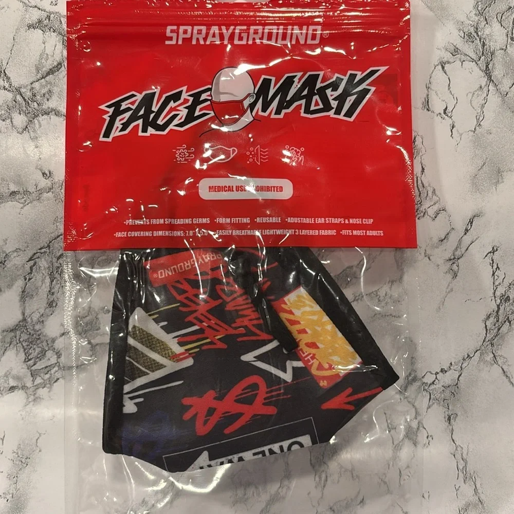 ONE WAY NEW FaceMask Sprayground